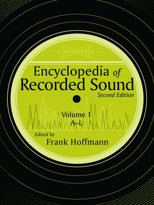 cover image of Encyclopedia of Recorded Sound